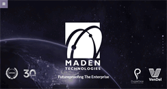 Desktop Screenshot of madentech.com